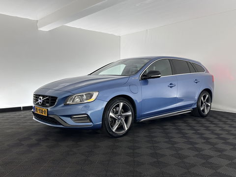Volvo V60 2.4 D6 AWD Plug-In Hybrid R-Design Aut. *LEATHER-ALCANTARA | XENON | SPORT/HEATED-SEATS | NAVI-FULLMAP | ECC | PDC | CRUISE | 18''ALU | TOWBAR*