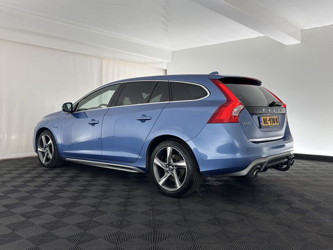 Volvo V60 2.4 D6 AWD Plug-In Hybrid R-Design Aut. *LEATHER-ALCANTARA | XENON | SPORT/HEATED-SEATS | NAVI-FULLMAP | ECC | PDC | CRUISE | 18''ALU | TOWBAR*