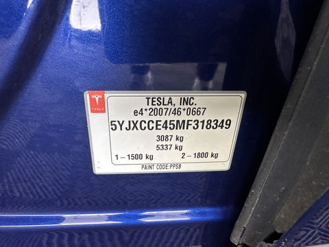 Tesla Model X Performance Ludicrous [ 3-Fase ] Aut. *PANO-WINDOW | AUTO-PILOT | LUXURY-LEATHER | SURROUND-VIEW | NAVI-FULLMAP | FULL-LED | AIR-SUSPENSION | DIGI-COCKPIT | KEYLESS | CAMERA | DAB+ | HEATED-COMFORT-SEATS | TOWBAR | 22''ALU*