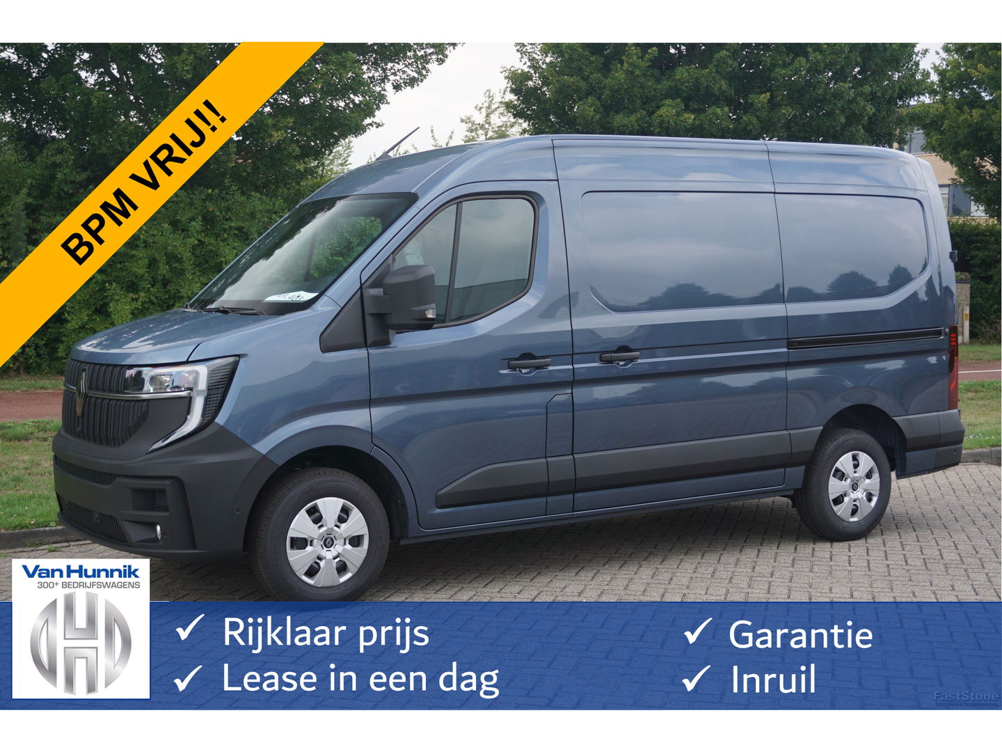 Renault Master T35 170PK Extra L2H2 BPM VRIJ!! 10" R-Link scherm, Camera, Trekhaak 2x Schuifdeur!! NR. 201