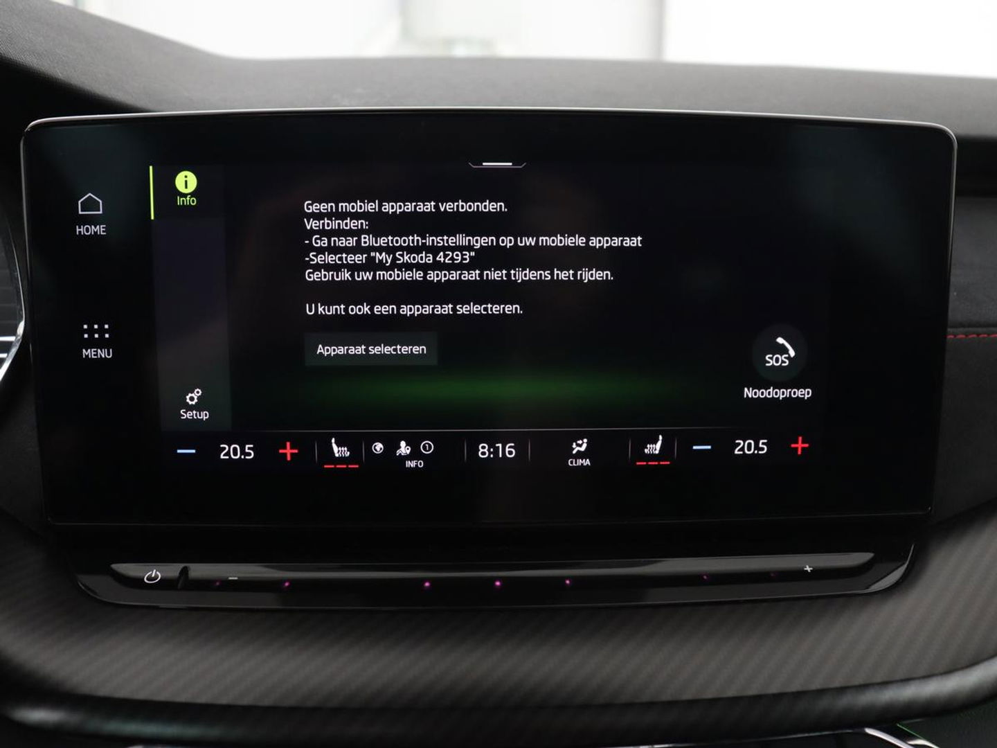 Škoda Octavia Skoda Octavia 1.4 TSI RS iV PHEV | Panoramadak | Head-Up | Stoel & stuurverwarming | Adaptive cruise | Standkachel | Matrix LED  | Camera | Memory | Virtual Cockpit | Side Assist | Achterbankverwarming