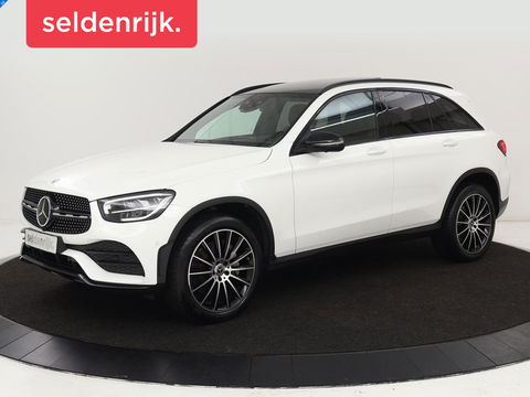 Mercedes-Benz GLC 300de 4MATIC AMG Night | Panoramadak | Adaptive cruise | Trekhaak | Stoelverwarming | Carplay | Leder/Alcantara | Digital Cockpit | 360 Camera | Park Assist