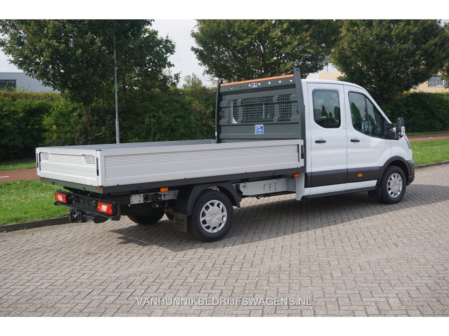 Ford Transit 350L 170PK Doka L4 RWD BPM VRIJ!! Airco, Camera, 230V Omv. 3.5T Trekhaak!! NR. 410