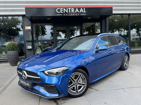 Mercedes-Benz C-Klasse Estate 300 e AMG Pano|313PK|Memory|NL-Auto|Camera|HUD|ACC|Carplay