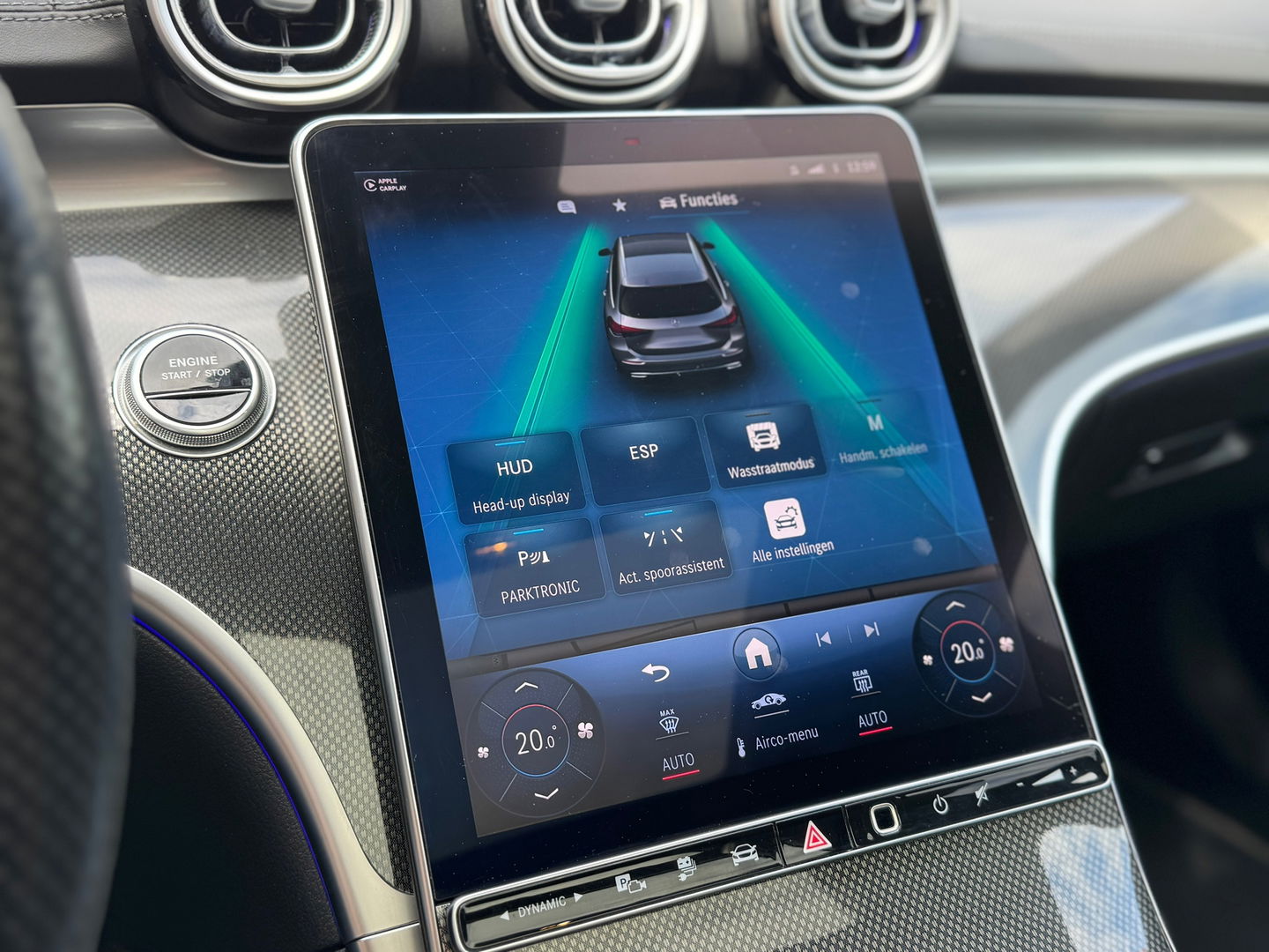 Mercedes-Benz C-Klasse Estate 300 e AMG Pano|313PK|Memory|NL-Auto|Camera|HUD|ACC|Carplay