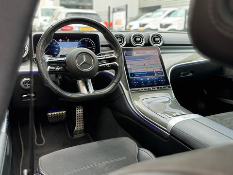 Mercedes-Benz C-Klasse Estate 300 e AMG Pano|313PK|Memory|NL-Auto|Camera|HUD|ACC|Carplay