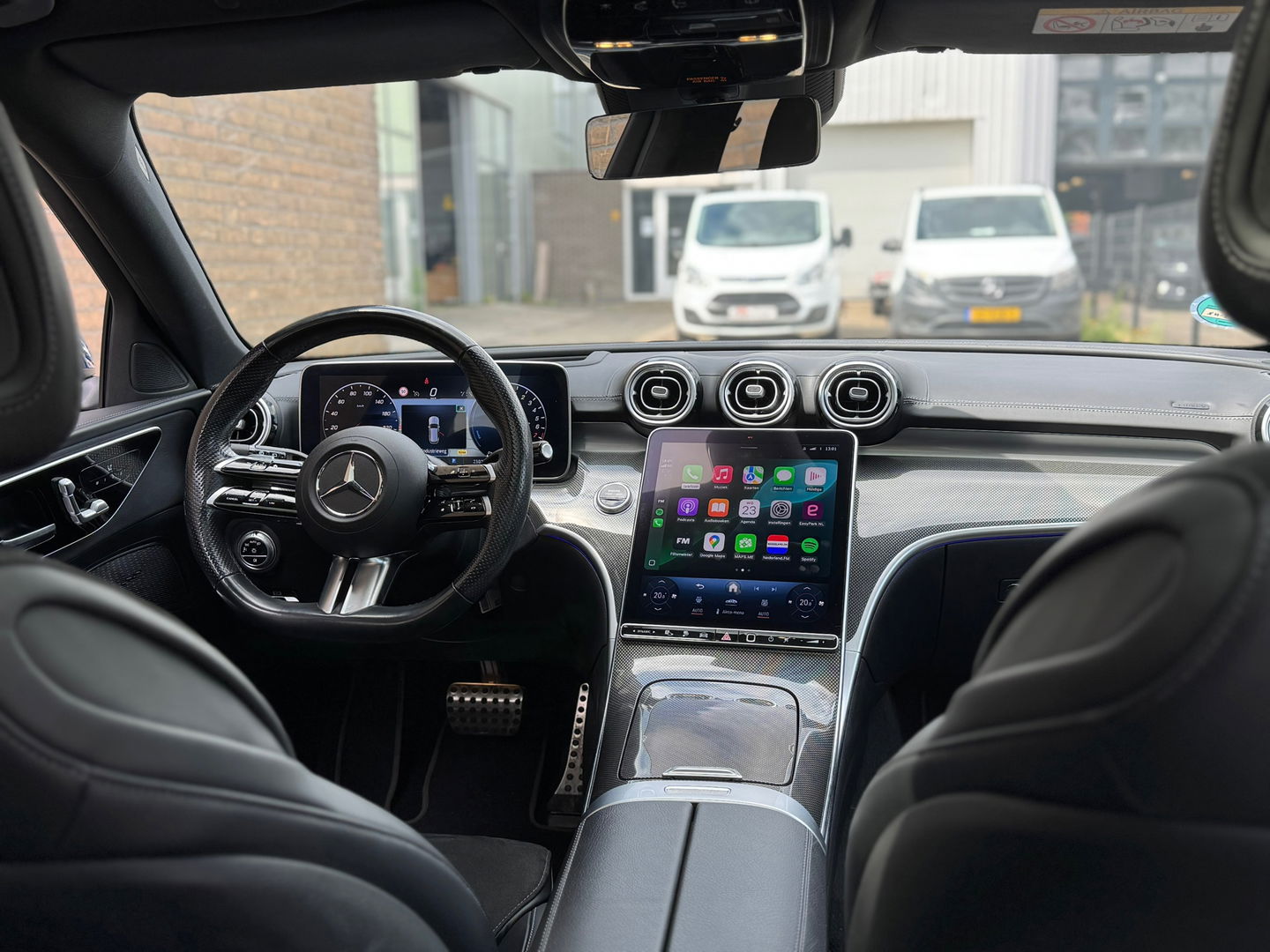 Mercedes-Benz C-Klasse Estate 300 e AMG Pano|313PK|Memory|NL-Auto|Camera|HUD|ACC|Carplay