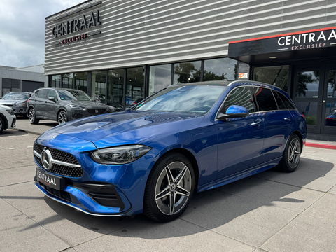 Mercedes-Benz C-Klasse Estate 300 e AMG Pano|313PK|Memory|NL-Auto|Camera|HUD|ACC|Carplay
