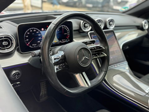 Mercedes-Benz C-Klasse Estate 300 e AMG Pano|313PK|Memory|NL-Auto|Camera|HUD|ACC|Carplay