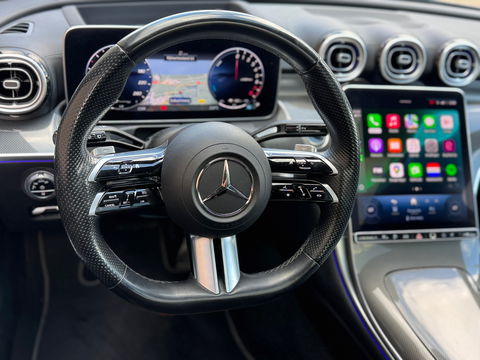 Mercedes-Benz C-Klasse Estate 300 e AMG Pano|313PK|Memory|NL-Auto|Camera|HUD|ACC|Carplay
