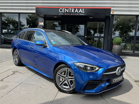 Mercedes-Benz C-Klasse Estate 300 e AMG Pano|313PK|Memory|NL-Auto|Camera|HUD|ACC|Carplay