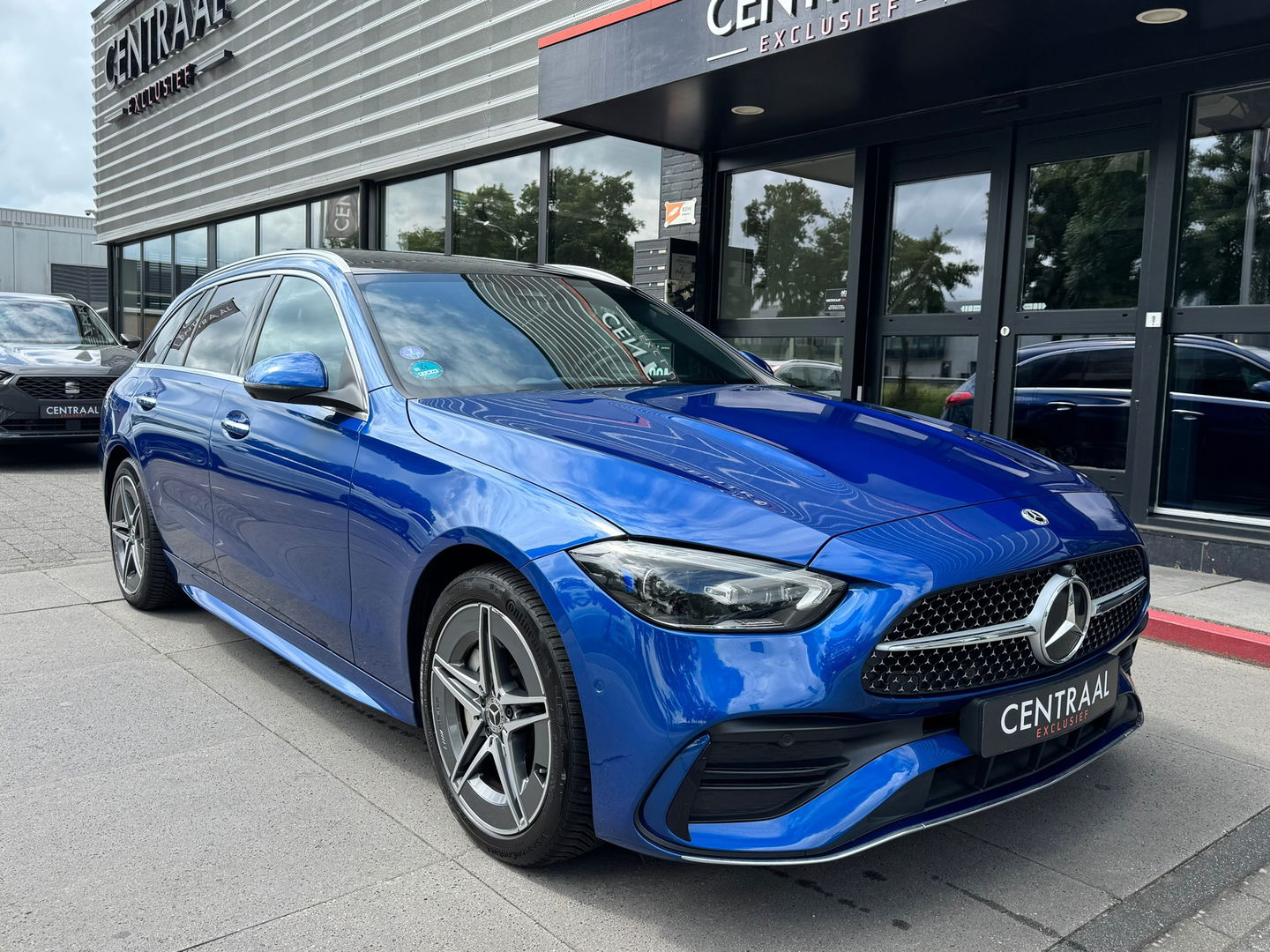 Mercedes-Benz C-Klasse Estate 300 e AMG Pano|313PK|Memory|NL-Auto|Camera|HUD|ACC|Carplay