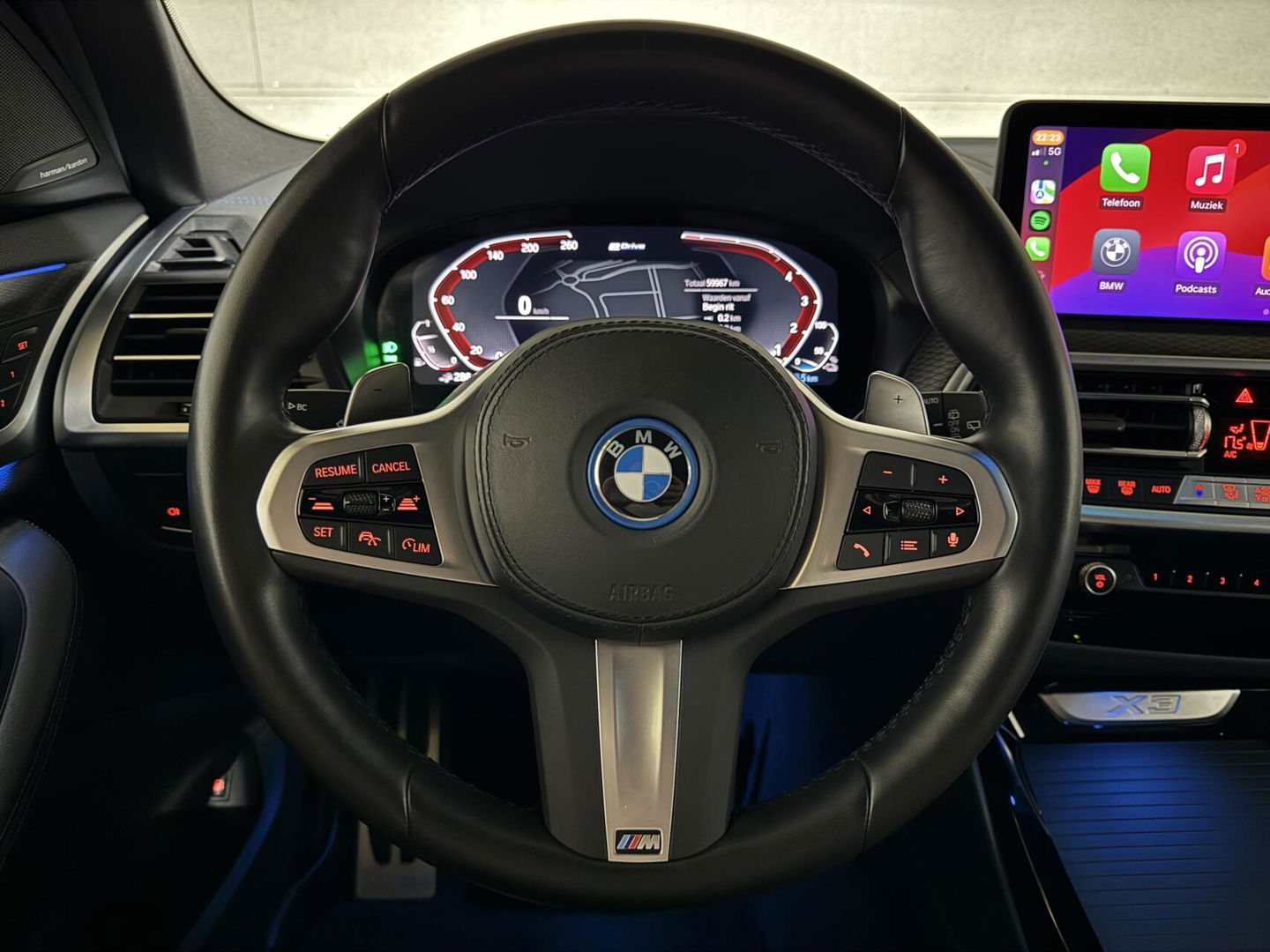 BMW X3 xDrive30e M-Sport Pano H/K Leer Sfeer Camera CarPlay