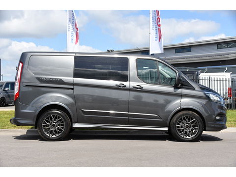 Ford Transit Custom 2.0 TDCI L1H1 Sport DC Camera, Cruise, Carplay, 170PK, Automaat, LED, 2 x Schuifdeur, Trekhaak, Leder, Uniek!