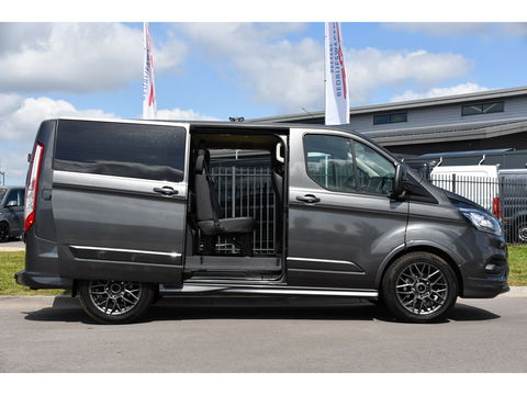 Ford Transit Custom 2.0 TDCI L1H1 Sport DC Camera, Cruise, Carplay, 170PK, Automaat, LED, 2 x Schuifdeur, Trekhaak, Leder, Uniek!