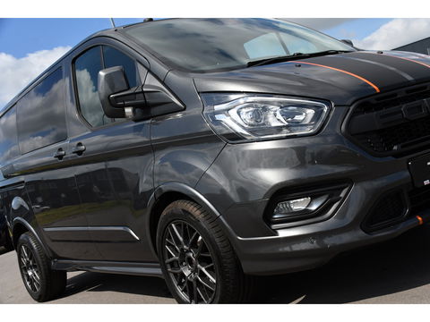 Ford Transit Custom 2.0 TDCI L1H1 Sport DC Camera, Cruise, Carplay, 170PK, Automaat, LED, 2 x Schuifdeur, Trekhaak, Leder, Uniek!