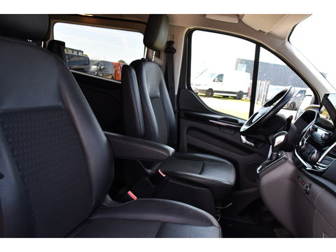 Ford Transit Custom 2.0 TDCI L1H1 Sport DC Camera, Cruise, Carplay, 170PK, Automaat, LED, 2 x Schuifdeur, Trekhaak, Leder, Uniek!
