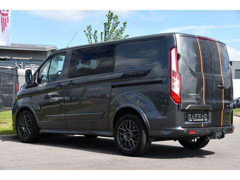 Ford Transit Custom 2.0 TDCI L1H1 Sport DC Camera, Cruise, Carplay, 170PK, Automaat, LED, 2 x Schuifdeur, Trekhaak, Leder, Uniek!
