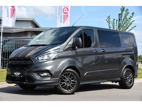 Ford Transit Custom 2.0 TDCI L1H1 Sport DC Camera, Cruise, Carplay, 170PK, Automaat, LED, 2 x Schuifdeur, Trekhaak, Leder, Uniek!