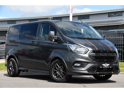 Ford Transit Custom 2.0 TDCI L1H1 Sport DC Camera, Cruise, Carplay, 170PK, Automaat, LED, 2 x Schuifdeur, Trekhaak, Leder, Uniek!