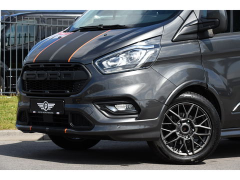 Ford Transit Custom 2.0 TDCI L1H1 Sport DC Camera, Cruise, Carplay, 170PK, Automaat, LED, 2 x Schuifdeur, Trekhaak, Leder, Uniek!