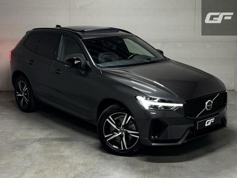 Volvo XC60 2.0 T6 Recharge AWD R-Design Pano Luchtvering H/K 360° Trekh. NAP