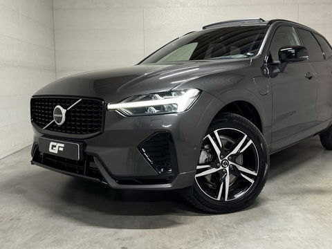 Volvo XC60 2.0 T6 Recharge AWD R-Design Pano Luchtvering H/K 360° Trekh. NAP