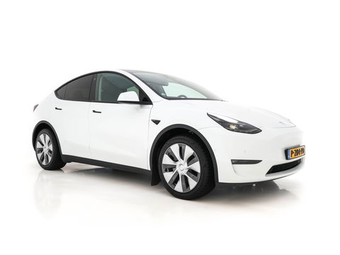 Tesla Model Y Long Range AWD 75 kWh [ 3-Fase ] (INCL.BTW) Aut. *PANO-WINDOW | AUTO-PILOT | LUXURY-LEATHER | SURROUND-VIEW | NAVI-FULLMAP | FULL-LED | AIR-SUSPENSION | DIGI-COCKPIT | KEYLESS | CAMERA | DAB+ | HEATED-COMFORT-SEATS*
