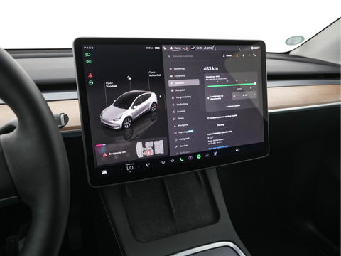 Tesla Model Y Long Range AWD 75 kWh [ 3-Fase ] (INCL.BTW) Aut. *PANO-WINDOW | AUTO-PILOT | LUXURY-LEATHER | SURROUND-VIEW | NAVI-FULLMAP | FULL-LED | AIR-SUSPENSION | DIGI-COCKPIT | KEYLESS | CAMERA | DAB+ | HEATED-COMFORT-SEATS*