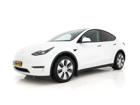 Tesla Model Y Long Range AWD 75 kWh [ 3-Fase ] (INCL.BTW) Aut. *PANO-WINDOW | AUTO-PILOT | LUXURY-LEATHER | SURROUND-VIEW | NAVI-FULLMAP | FULL-LED | AIR-SUSPENSION | DIGI-COCKPIT | KEYLESS | CAMERA | DAB+ | HEATED-COMFORT-SEATS*