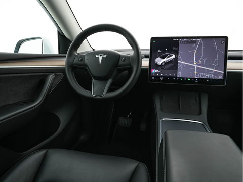 Tesla Model Y Long Range AWD 75 kWh [ 3-Fase ] (INCL.BTW) Aut. *PANO-WINDOW | AUTO-PILOT | LUXURY-LEATHER | SURROUND-VIEW | NAVI-FULLMAP | FULL-LED | AIR-SUSPENSION | DIGI-COCKPIT | KEYLESS | CAMERA | DAB+ | HEATED-COMFORT-SEATS*