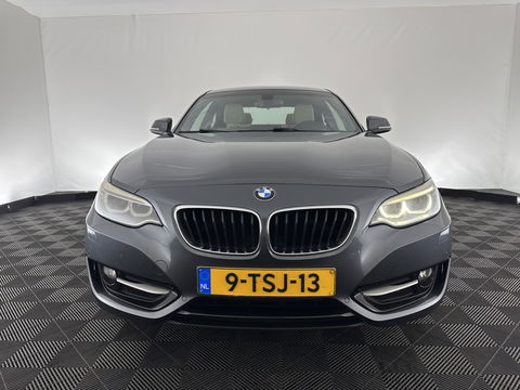 BMW 2 Serie Coupé 220d High Executive *FULL-LEATHER | XENON | NAVI-FULLMAP | SPORT\HEATED-SEATS | KEYLESS | ECC | PDC | CRUISE | 18''ALU |  TOWBAR*