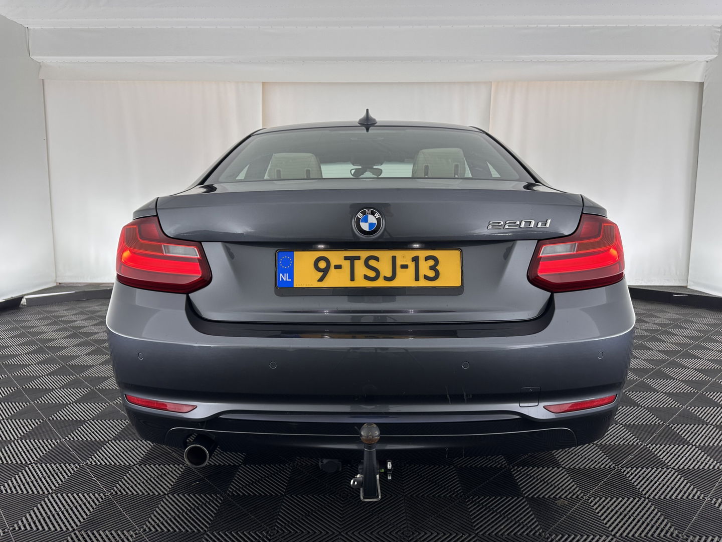 BMW 2 Serie Coupé 220d High Executive *FULL-LEATHER | XENON | NAVI-FULLMAP | SPORT\HEATED-SEATS | KEYLESS | ECC | PDC | CRUISE | 18''ALU |  TOWBAR*