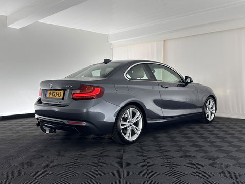 BMW 2 Serie Coupé 220d High Executive *FULL-LEATHER | XENON | NAVI-FULLMAP | SPORT\HEATED-SEATS | KEYLESS | ECC | PDC | CRUISE | 18''ALU |  TOWBAR*