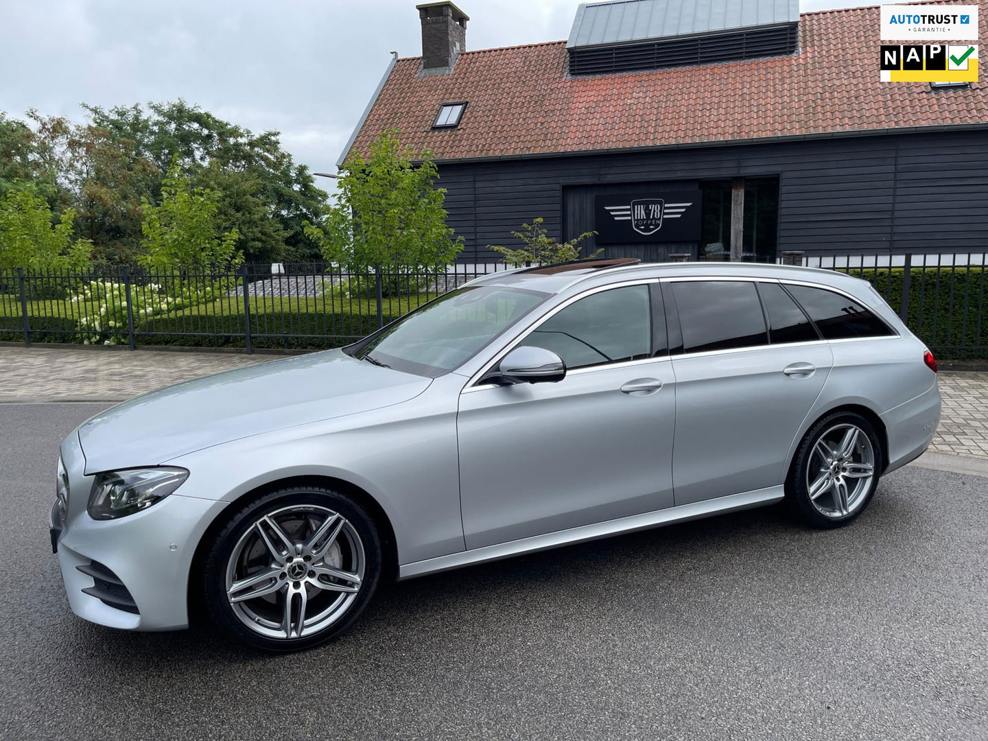Mercedes-Benz E-Klasse Estate 250 Premium Plus AMG 360" Camera Panodak Burmestersystem Head-up display, Elctr Trekhaak