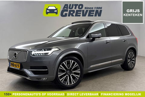 Volkswagen XC90 D5 Inscription | Grijs Kenteken | 236PK 360 Camera Pano LED Sfeer 2700KG Trekgew. Trekhaak b&w Memory Head up Virtual Carplay Cruise Clima Navi Leder PDC 20"LMV