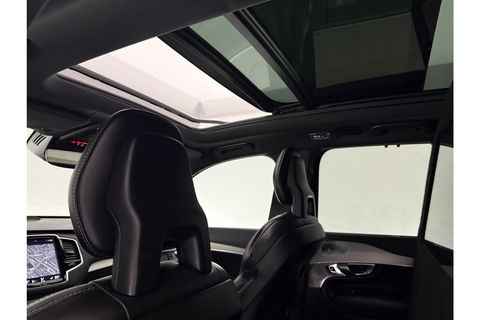 Volkswagen XC90 D5 Inscription | Grijs Kenteken | 236PK 360 Camera Pano LED Sfeer 2700KG Trekgew. Trekhaak b&w Memory Head up Virtual Carplay Cruise Clima Navi Leder PDC 20"LMV