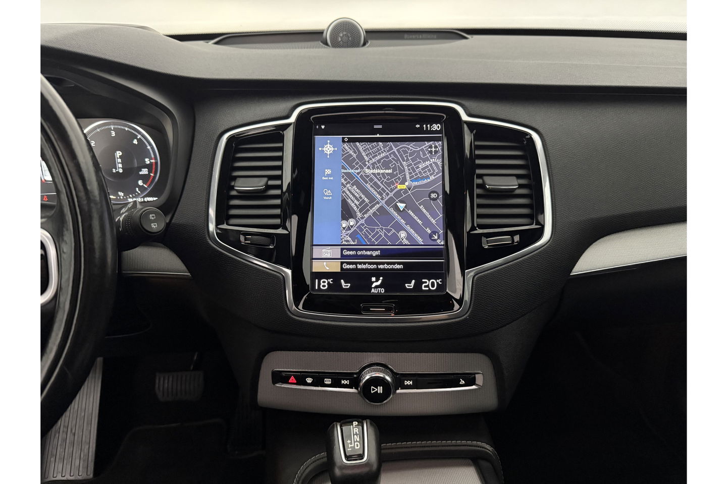 Volkswagen XC90 D5 Inscription | Grijs Kenteken | 236PK 360 Camera Pano LED Sfeer 2700KG Trekgew. Trekhaak b&w Memory Head up Virtual Carplay Cruise Clima Navi Leder PDC 20"LMV