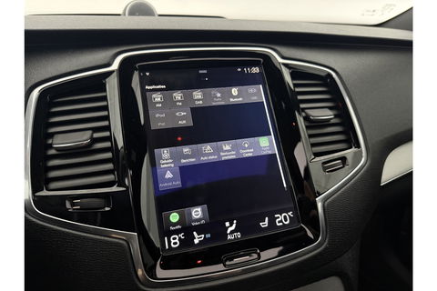 Volkswagen XC90 D5 Inscription | Grijs Kenteken | 236PK 360 Camera Pano LED Sfeer 2700KG Trekgew. Trekhaak b&w Memory Head up Virtual Carplay Cruise Clima Navi Leder PDC 20"LMV