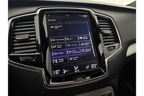 Volkswagen XC90 D5 Inscription | Grijs Kenteken | 236PK 360 Camera Pano LED Sfeer 2700KG Trekgew. Trekhaak b&w Memory Head up Virtual Carplay Cruise Clima Navi Leder PDC 20"LMV