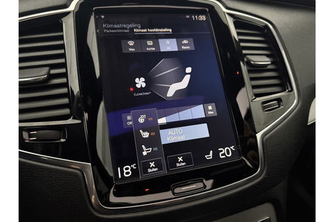 Volkswagen XC90 D5 Inscription | Grijs Kenteken | 236PK 360 Camera Pano LED Sfeer 2700KG Trekgew. Trekhaak b&w Memory Head up Virtual Carplay Cruise Clima Navi Leder PDC 20"LMV