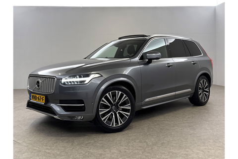 Volkswagen XC90 D5 Inscription | Grijs Kenteken | 236PK 360 Camera Pano LED Sfeer 2700KG Trekgew. Trekhaak b&w Memory Head up Virtual Carplay Cruise Clima Navi Leder PDC 20"LMV