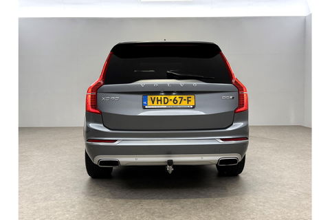 Volkswagen XC90 D5 Inscription | Grijs Kenteken | 236PK 360 Camera Pano LED Sfeer 2700KG Trekgew. Trekhaak b&w Memory Head up Virtual Carplay Cruise Clima Navi Leder PDC 20"LMV