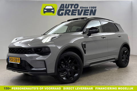 Lynk Co 01 1.5 | UNIEK Nardo Grey | 262PK Hybride 360Camera Pano ACC Sfeer LED Memory Carplay Clima Navi Virtual PDC 20"LMV