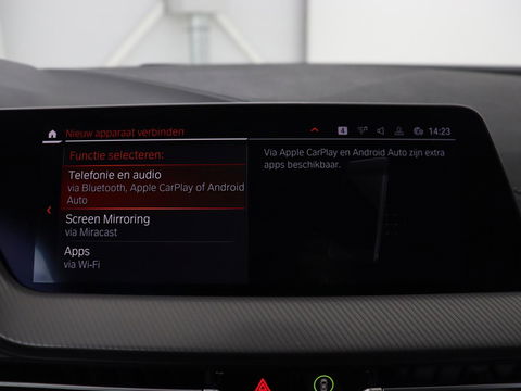 BMW 1-serie 118i Executive Edition | Sport Line | Carplay | Sportstoelen | Half leder | Live Cockpit | Climate control | Parkeerhulp | Cruise control | 'Storm Bay' Metallic