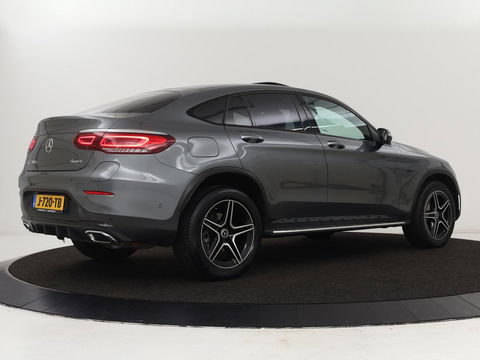 Mercedes-Benz GLC Coupé 300e 4Matic Business Solution AMG | Panoramadak | 360 Camera | Burmester Surround | Stoelverwarming | Trekhaak | Carplay | Matrix LED | Keyless | Leder/Alcantara