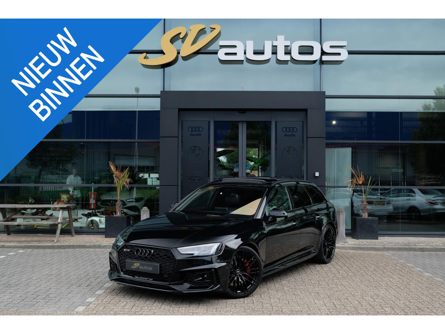 Audi RS4 Avant 2.9 TFSI 450pk Quattro Panoramadak Stoelkoeling Bang&Olufsen Head-up ABT 20" LMV