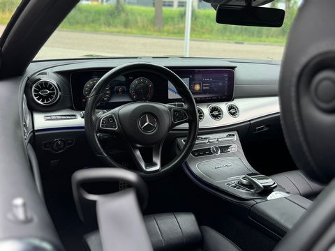Mercedes-Benz E-Klasse Cabrio 400 4MATIC AMG Burmester|Memory|Luchtvering|333PK|Camera|Stoelkoeling|Keyless