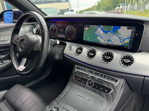 Mercedes-Benz E-Klasse Cabrio 400 4MATIC AMG Burmester|Memory|Luchtvering|333PK|Camera|Stoelkoeling|Keyless