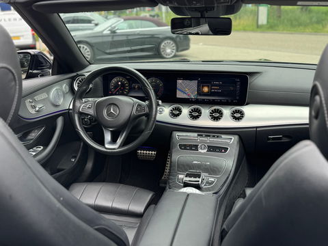 Mercedes-Benz E-Klasse Cabrio 400 4MATIC AMG Burmester|Memory|Luchtvering|333PK|Camera|Stoelkoeling|Keyless